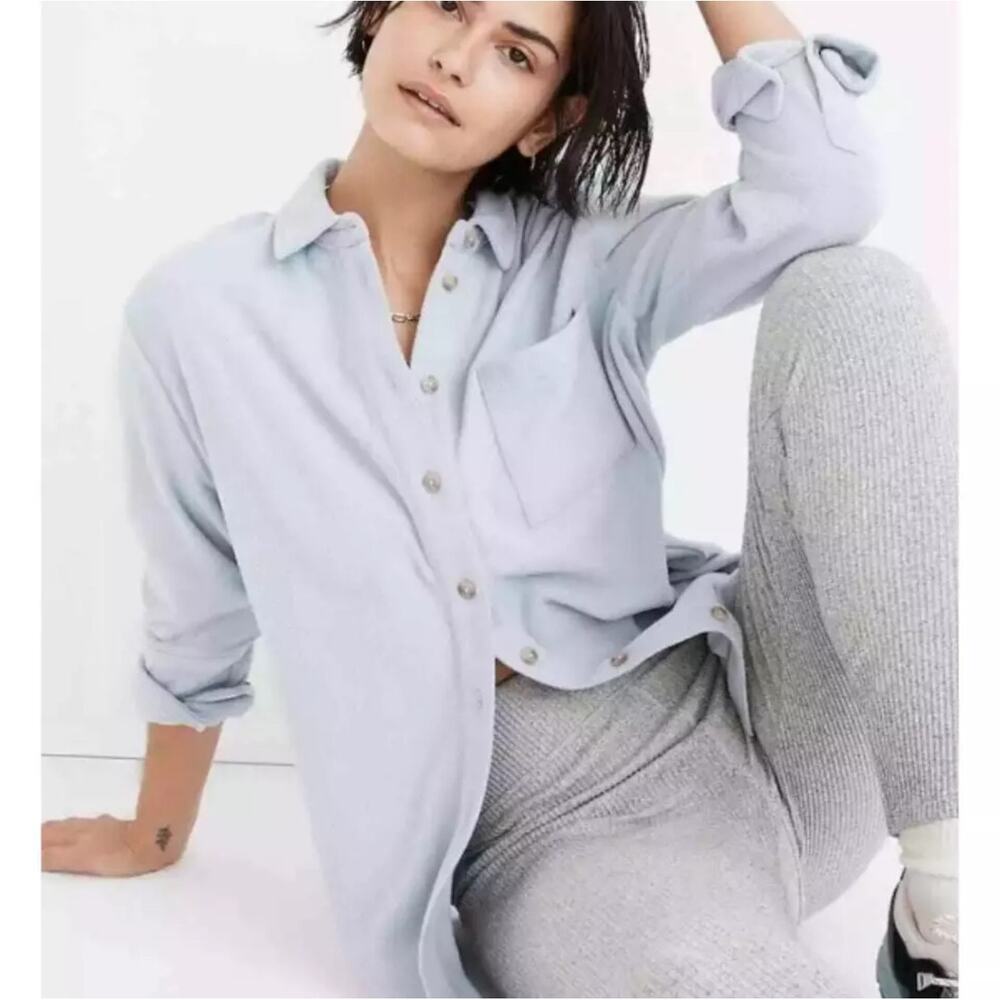 MWL Fleecelayer Shirt-Jacket Madewell MWL Small Fleecelayer Shirt Jacket